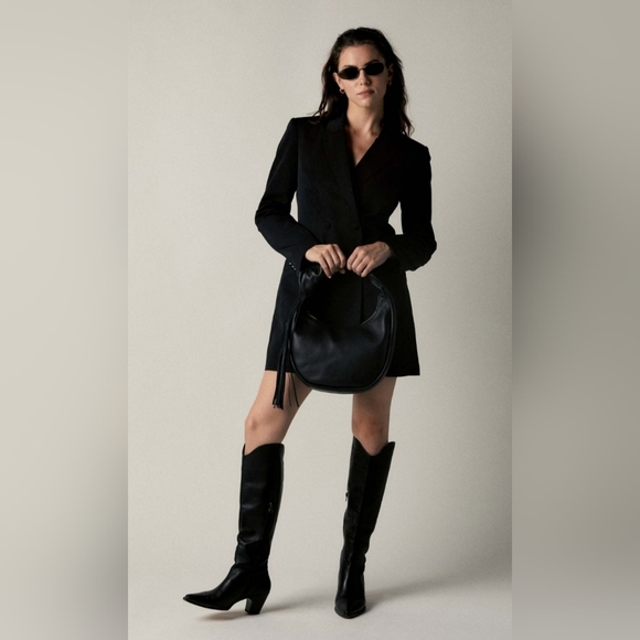 Staud Hue Blazer Dress, Size Small In Black - Picture 2 of 7